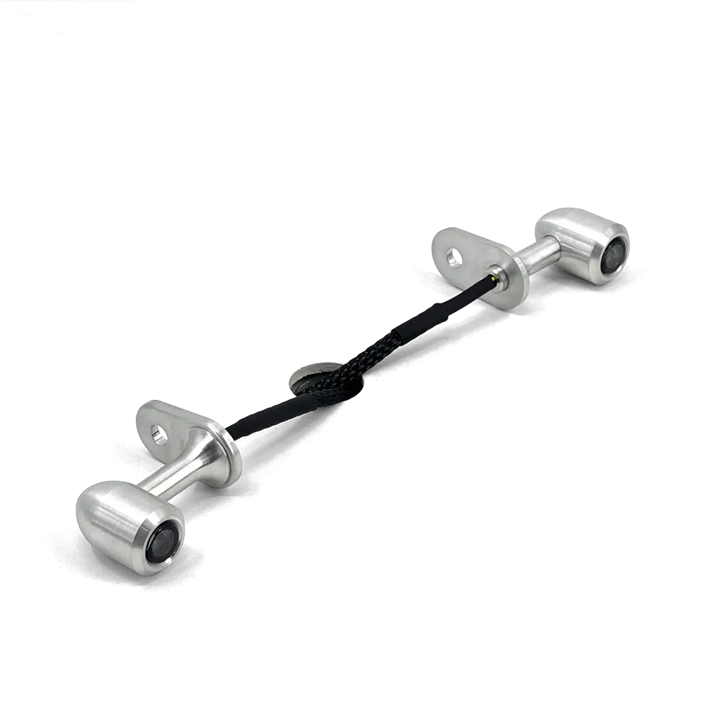 Clignotants 3 en 1 arrière FCR Accessoires pour Triumph – finition aluminium brossé, LED puissantes et design compact plug & play pour Modern Classics.