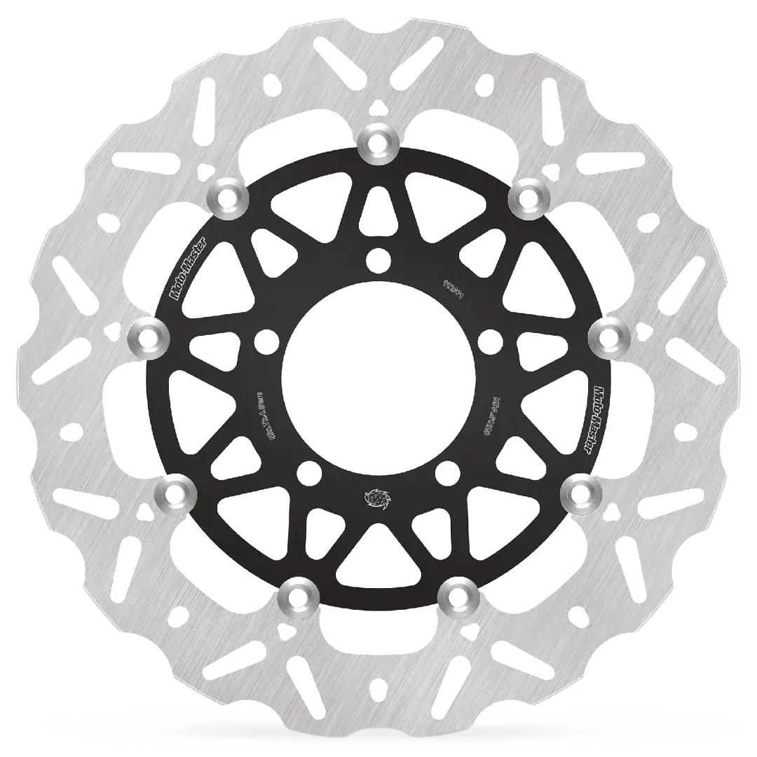 Disque de frein avant flottant 310 mm avec frette centrale en aluminium pour Triumph Modern Classic et Sport