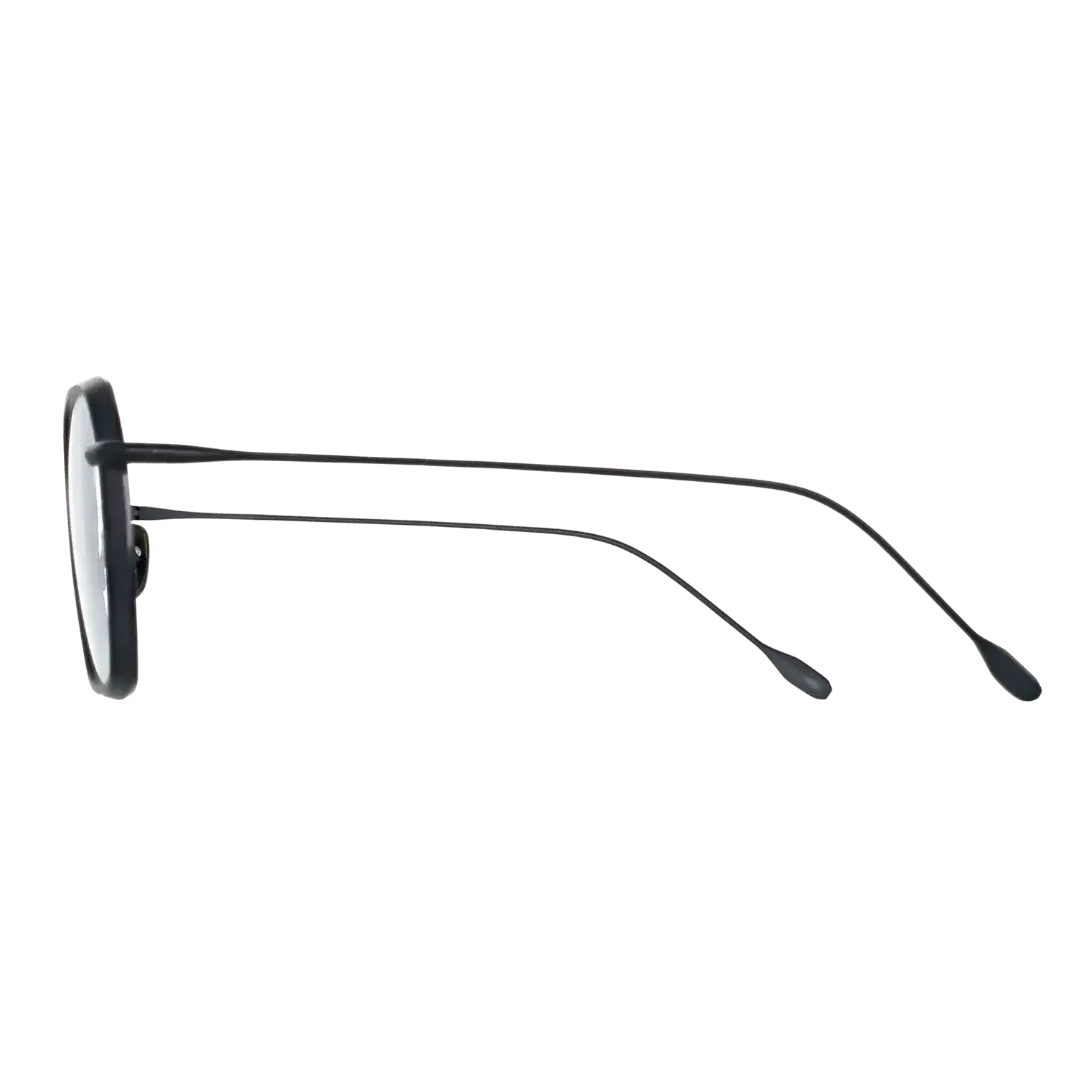Lunettes soleil moto Brett Ed Sun Marine - vue de profil branches ultrafines titane compatibles casque