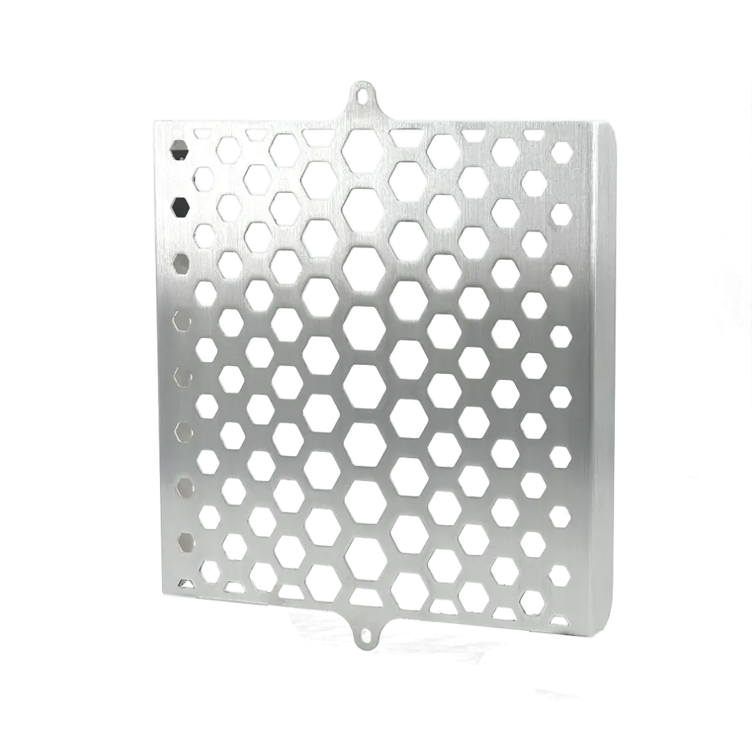 Grille de Radiateur Triumph Scrambler 1200 FCR Original - vue trois quarts retours latéraux protection complète off-road Scrambler X XC XE