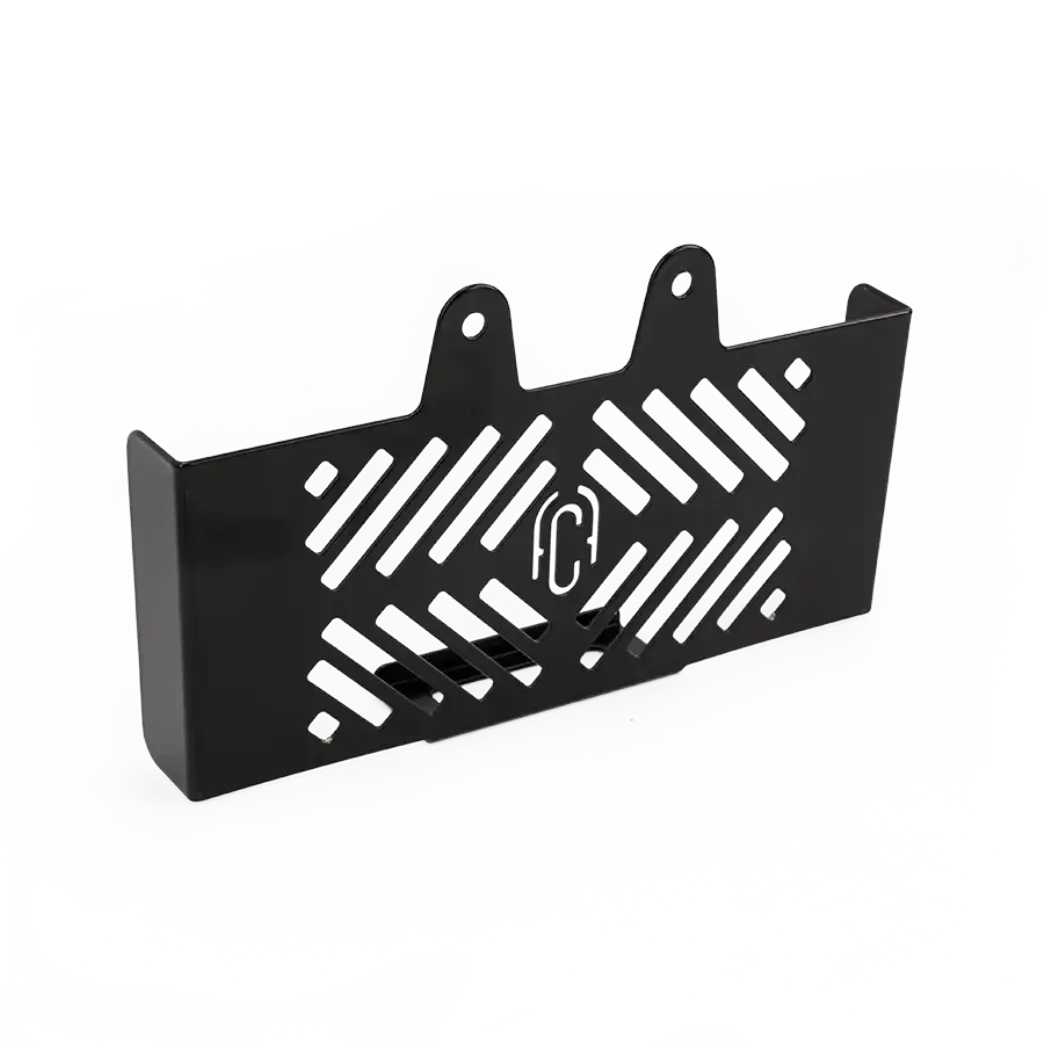 Grille de Radiateur a Retours BMW R NineT FCR Original - finition noire vue de face