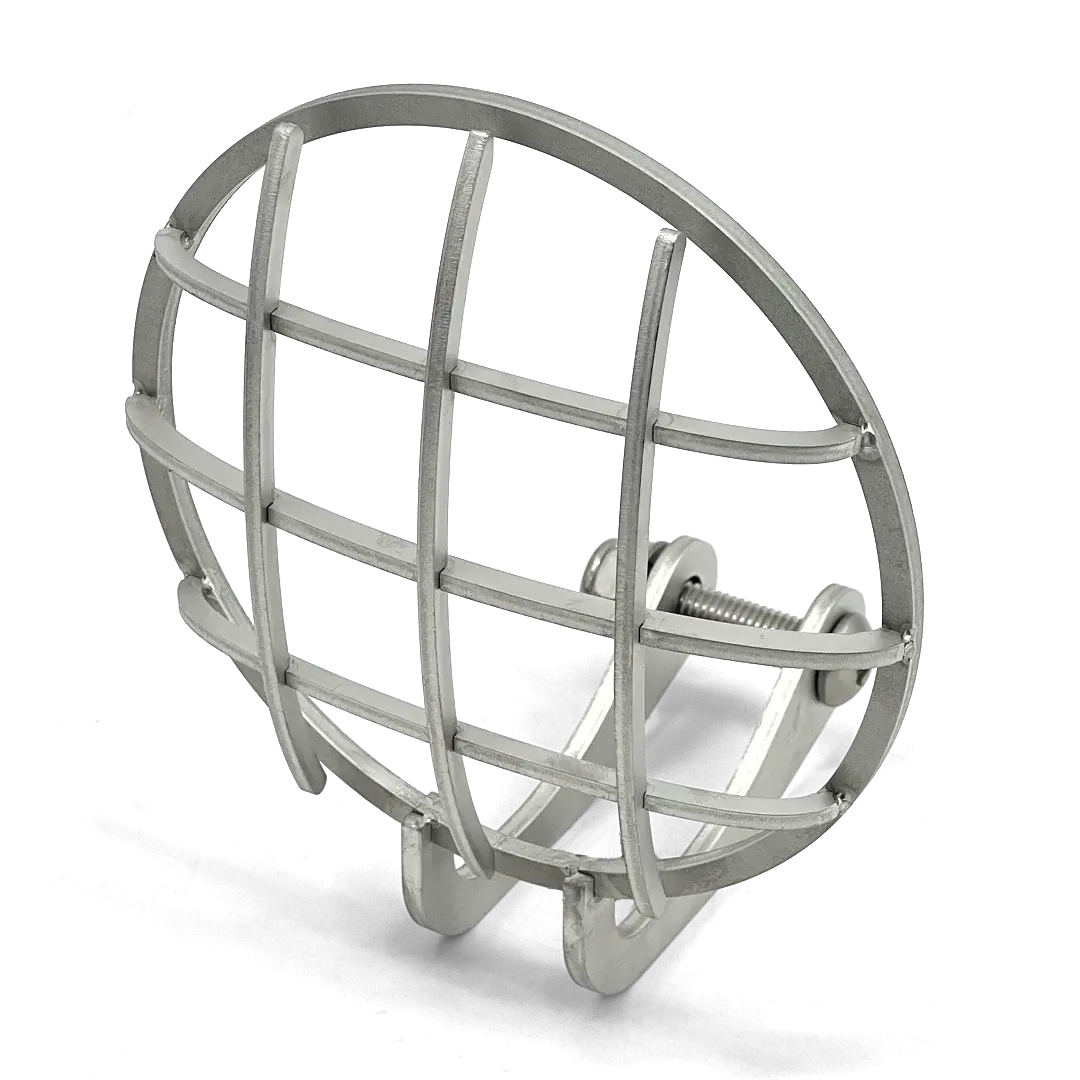 Headlight Grill motorcycle brushed finish - FCR Accessoires product compatible with Triumph Bobber, minimalist and durable design.