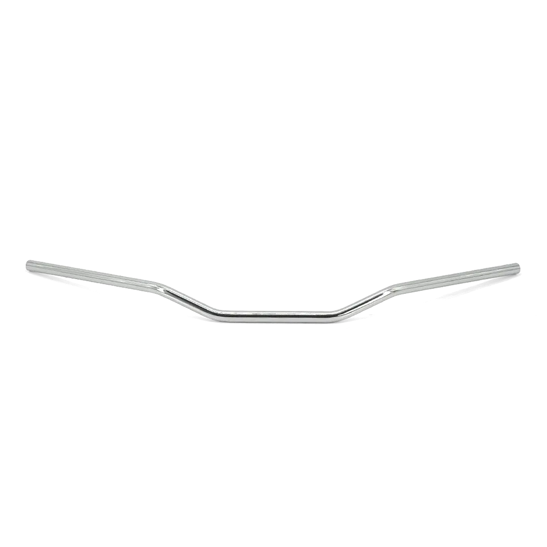 Guidon Alienor chromé Ø22mm - vue de face dimensions 960 mm