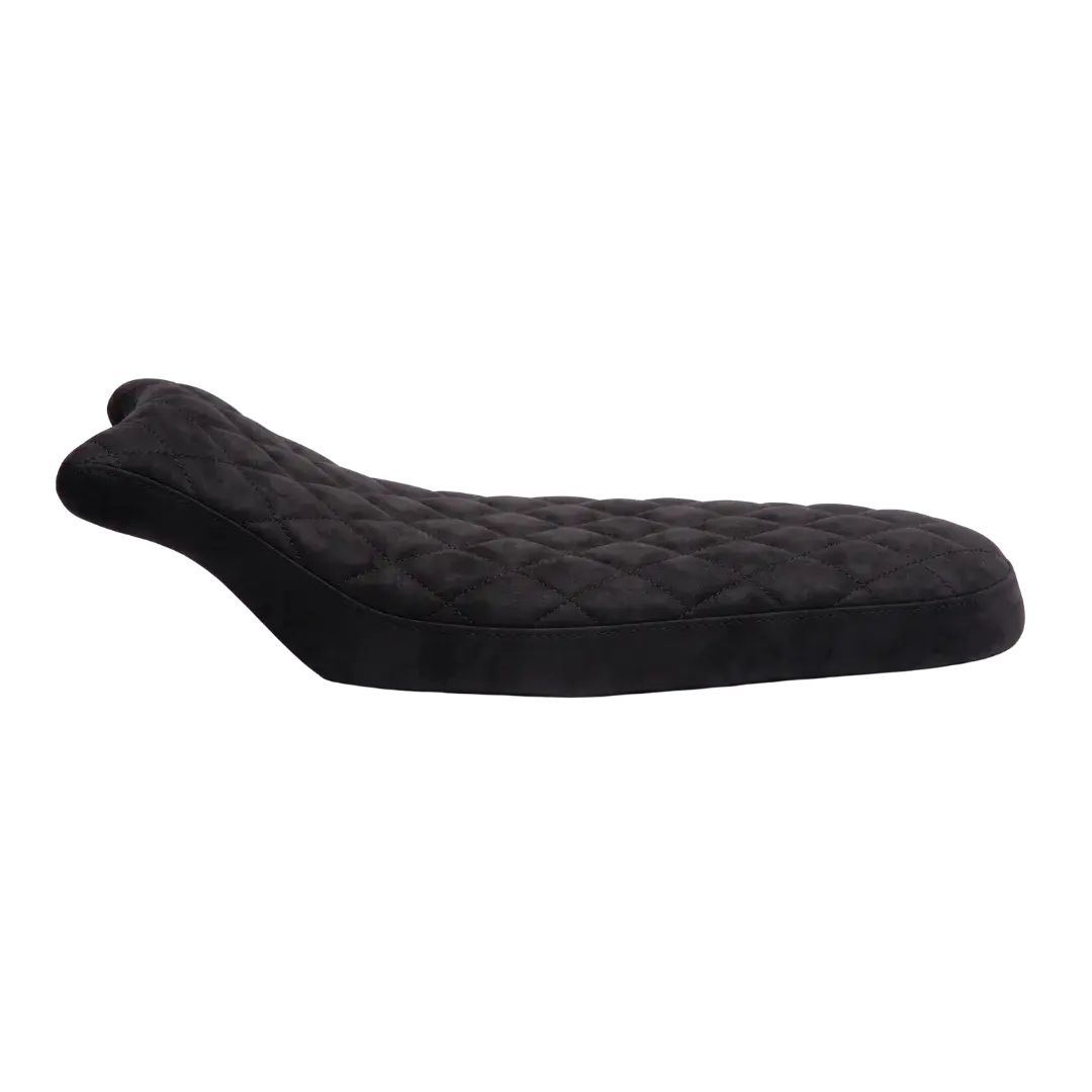 Kit Boucle Arriere avec Selle BMW R NineT FCR Original - selle noire alcantara diamantée vue de profil