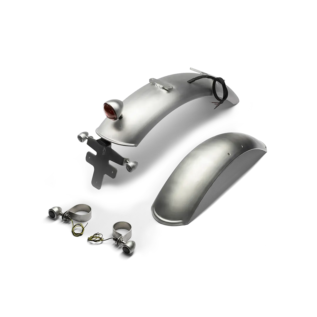KLS Foggy Garde-Boue Avant/Arrière – Pour Vélos Enfant 20 Pouces, Protection Boue, Kit Complet, Montage Facile, Plastique Durable