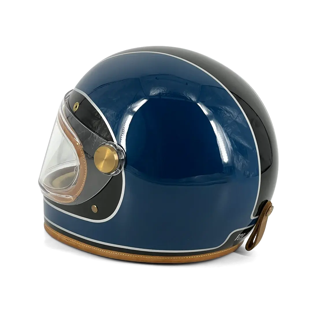 Casque Hedon Heroine Racer 2.0 Midnight Racer - vue trois quarts arrière gauche peinture sur mesure FCR Original