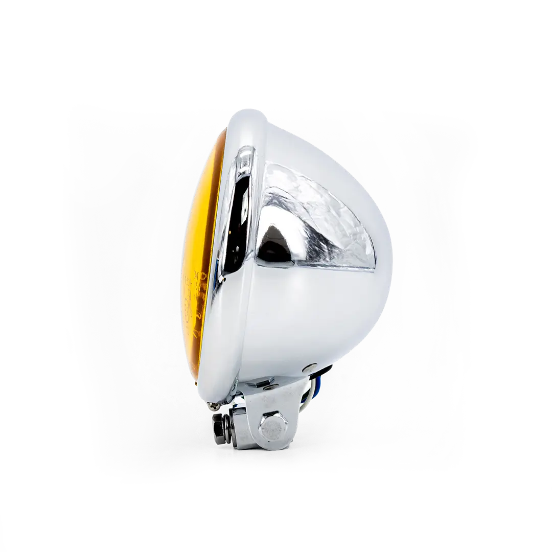 Round Front Headlight - FCR Original Vintage Bates - FCR Accessoires - FCR - UN - 20011116 - C