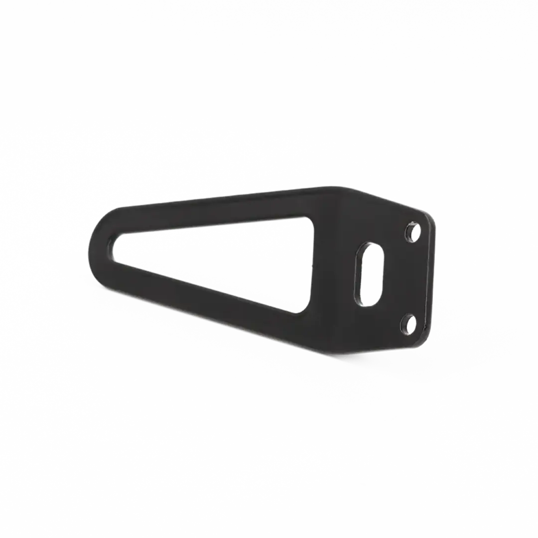 Protection de Repose-Pieds Arrière BMW R18 FCR Original - platine aluminium noire vue de face