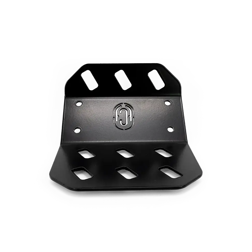 Sabot moteur noir face logo embouti FCR Original