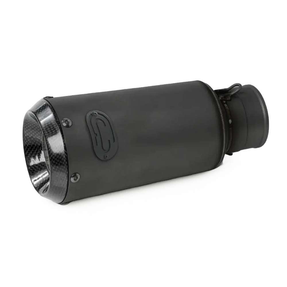 Silencieux FCR Accessoires noir mat Cerakote pour Triumph Rocket 3