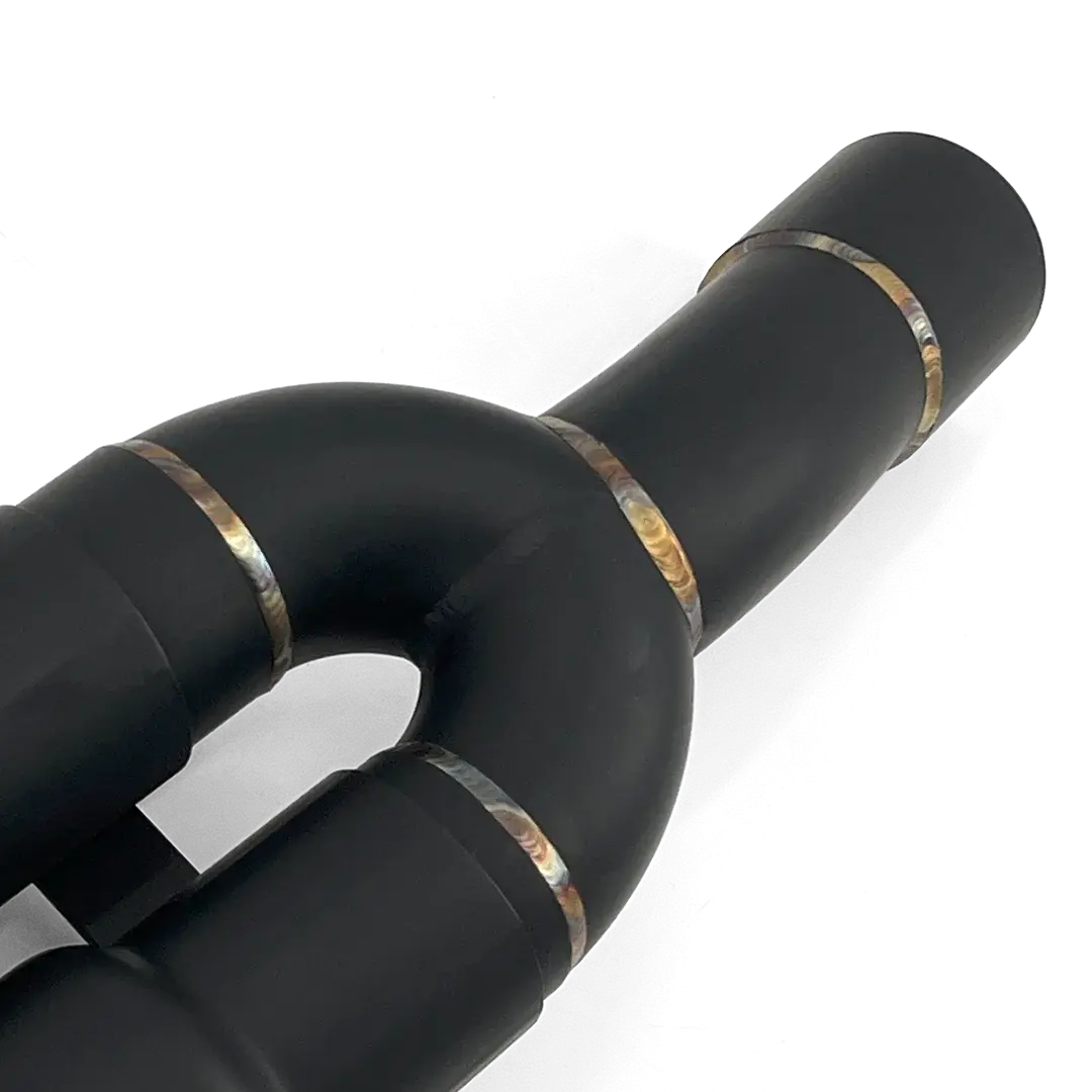 Embouts silencieux double sortie Triumph 400 finition noir