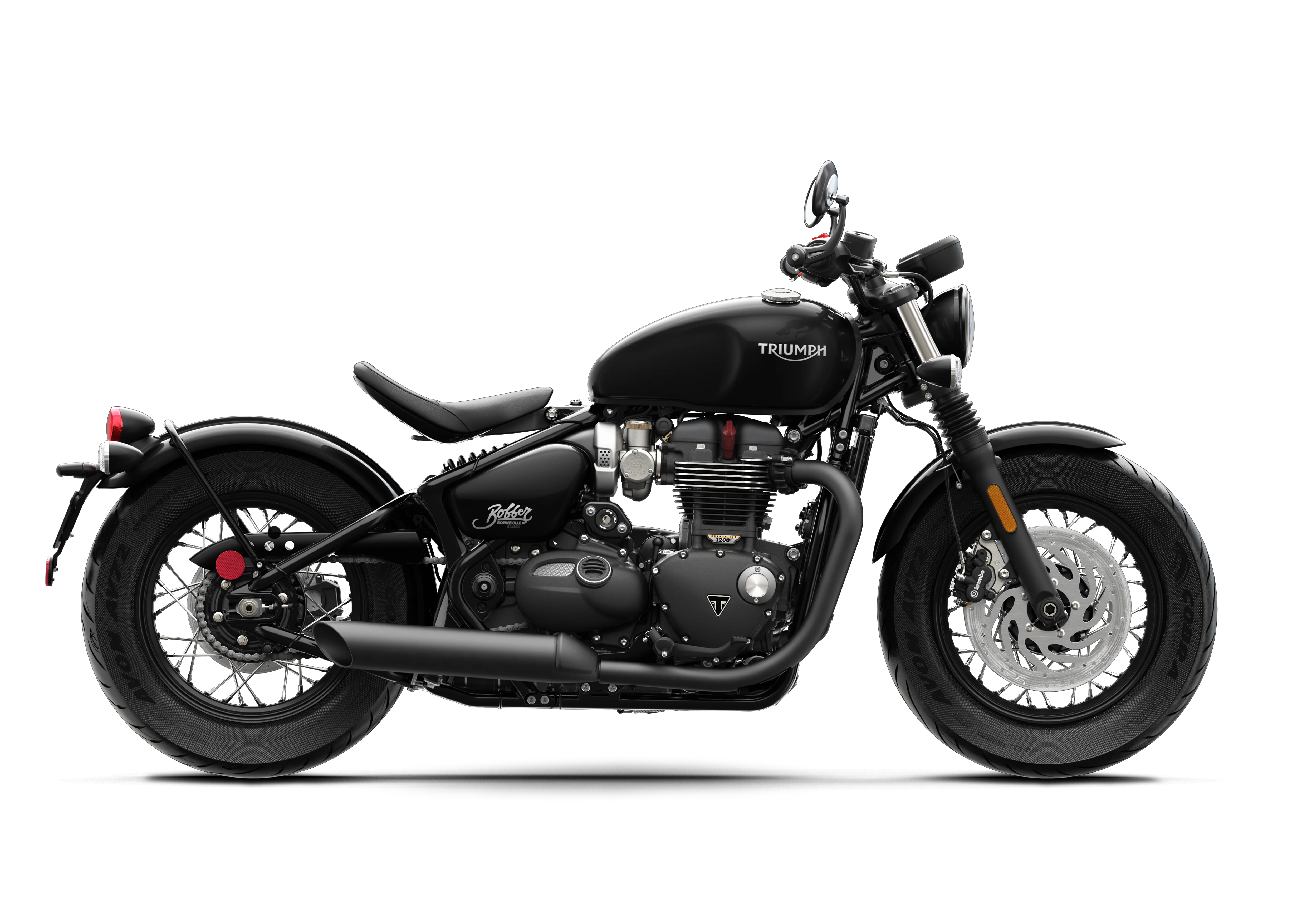 Original Triumph Bobber before modification