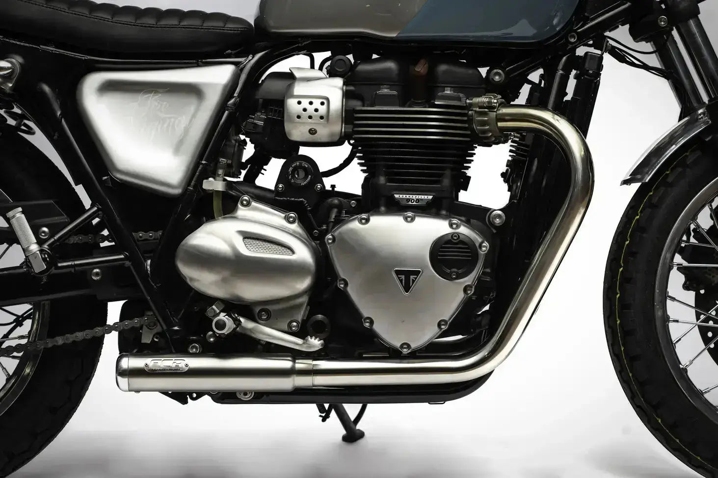 Ligne d'échappement Triumph 1200 Bobber - FCR Accessoires - FCR - TR - EC006 - B