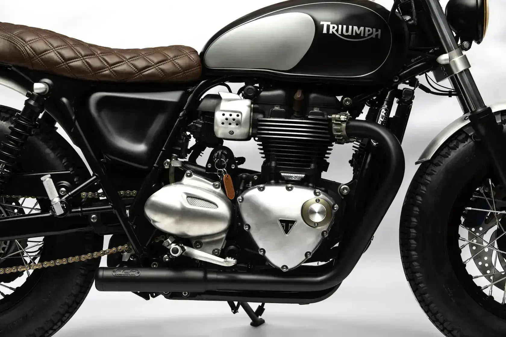 Ligne d'échappement Triumph 1200 Bobber - FCR Accessoires - FCR - TR - EC006 - B
