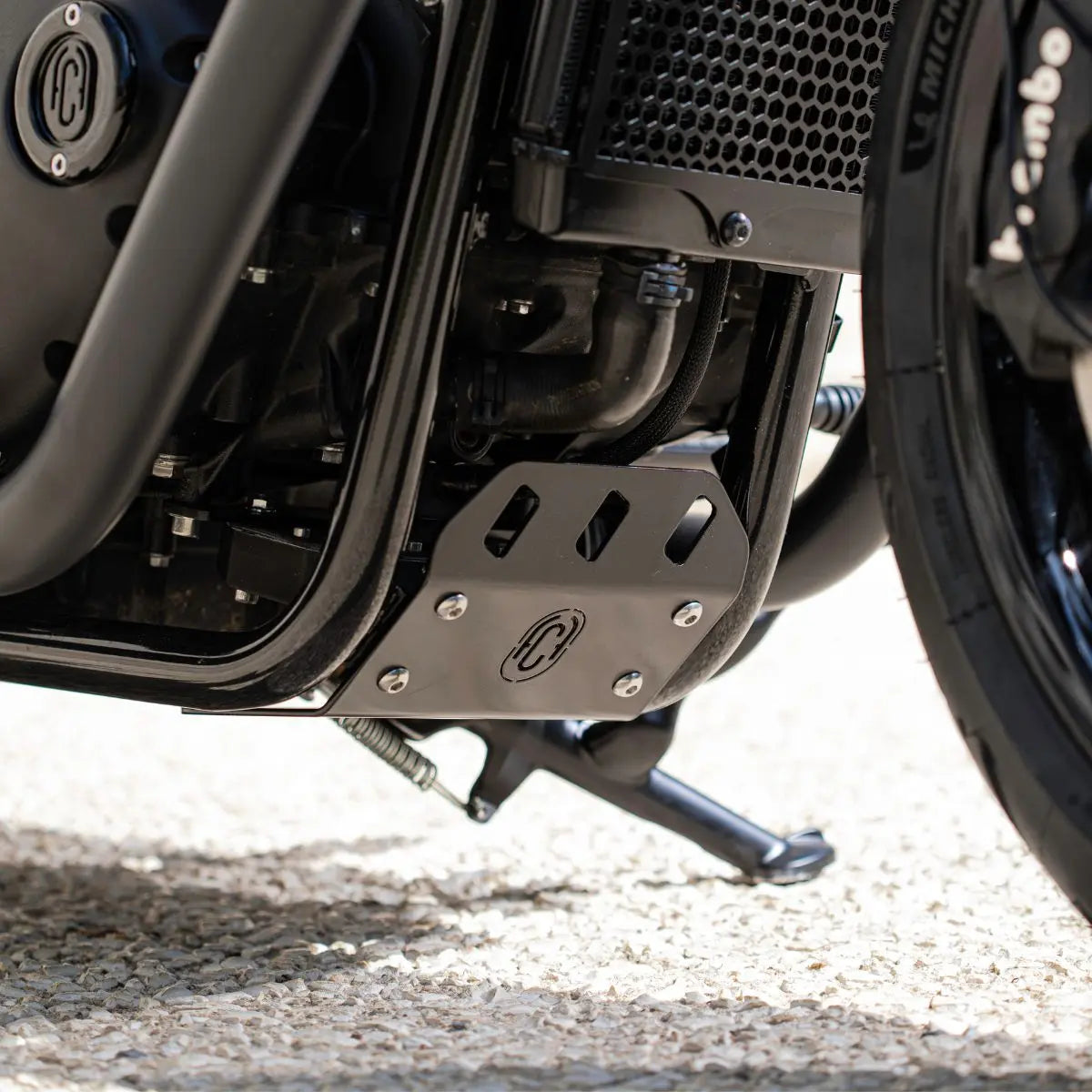 Sabot moteur | Triumph Bobber Modern Classic — Image situation 1