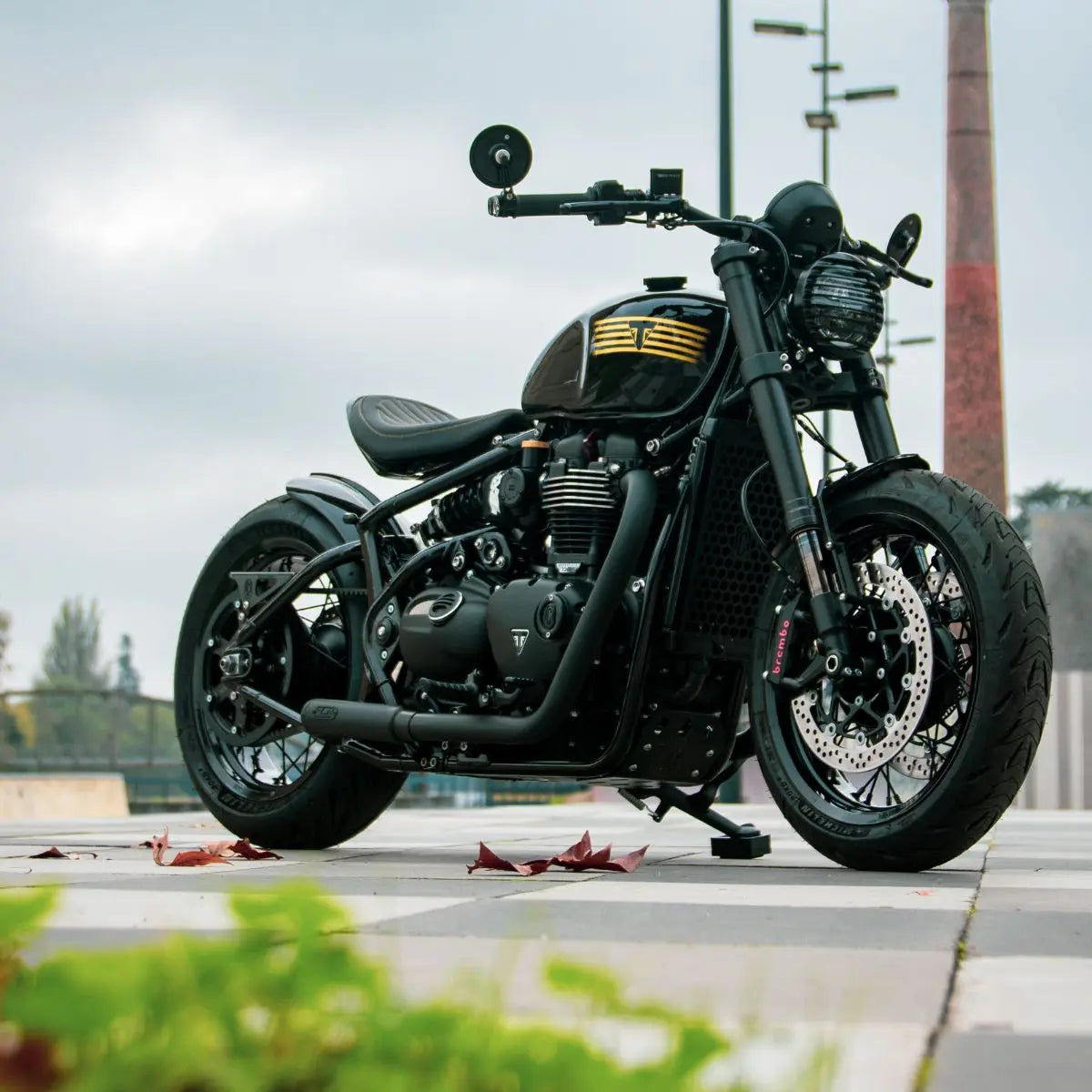 Sabot moteur | Triumph Bobber Modern Classic — Image situation 2