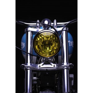 Bates headlight bracket for Moto Guzzi V9