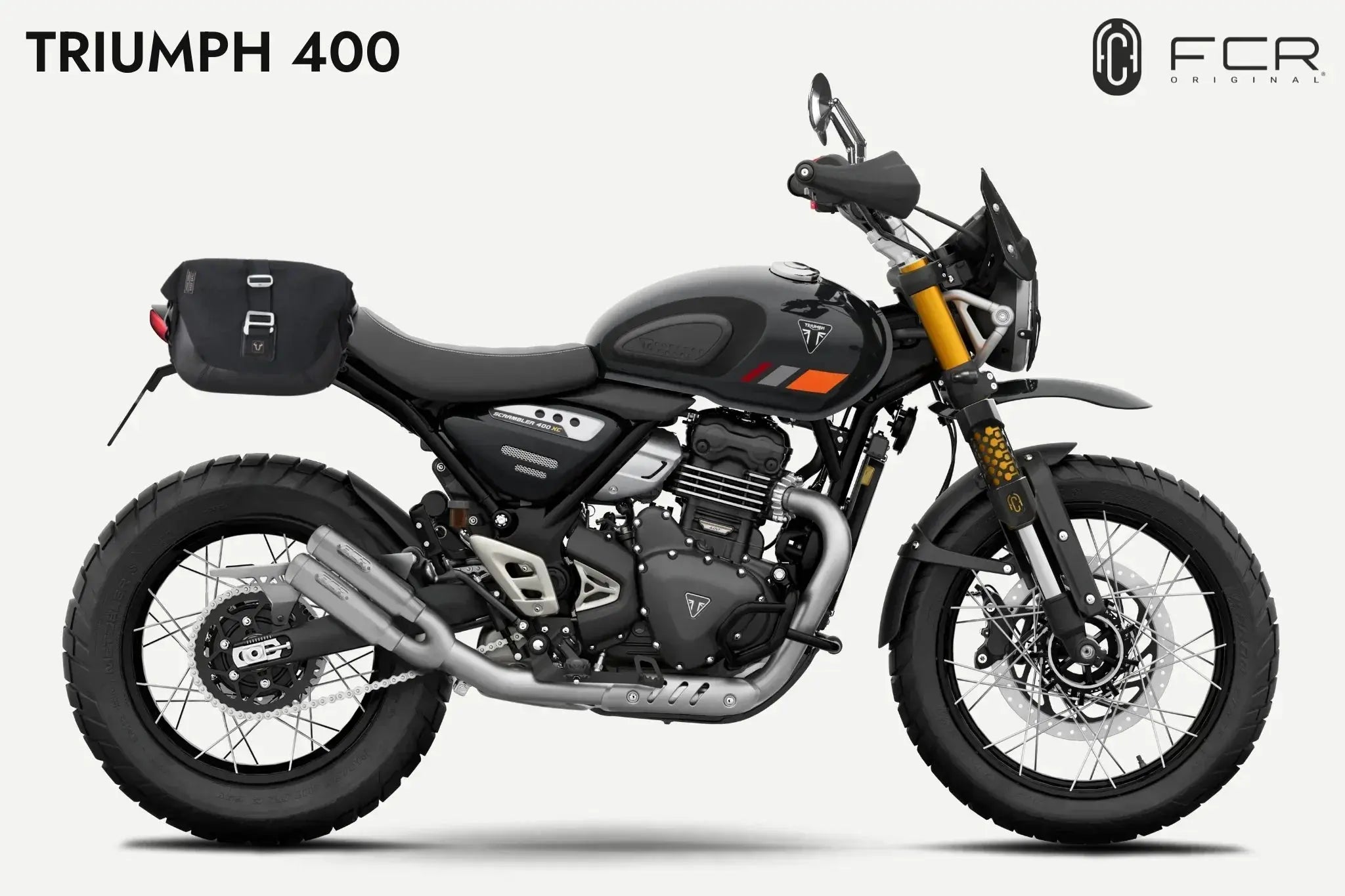 Accessoires Triumph 400 : la vision FCR Accessoires pour transformer la plateforme 400 FCR Accessoires