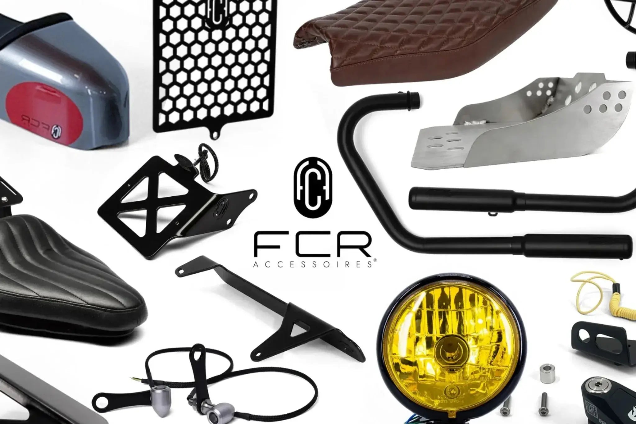 Accessoires moto A2 : personnaliser sa moto avec style, équilibre et cohérence FCR Accessoires