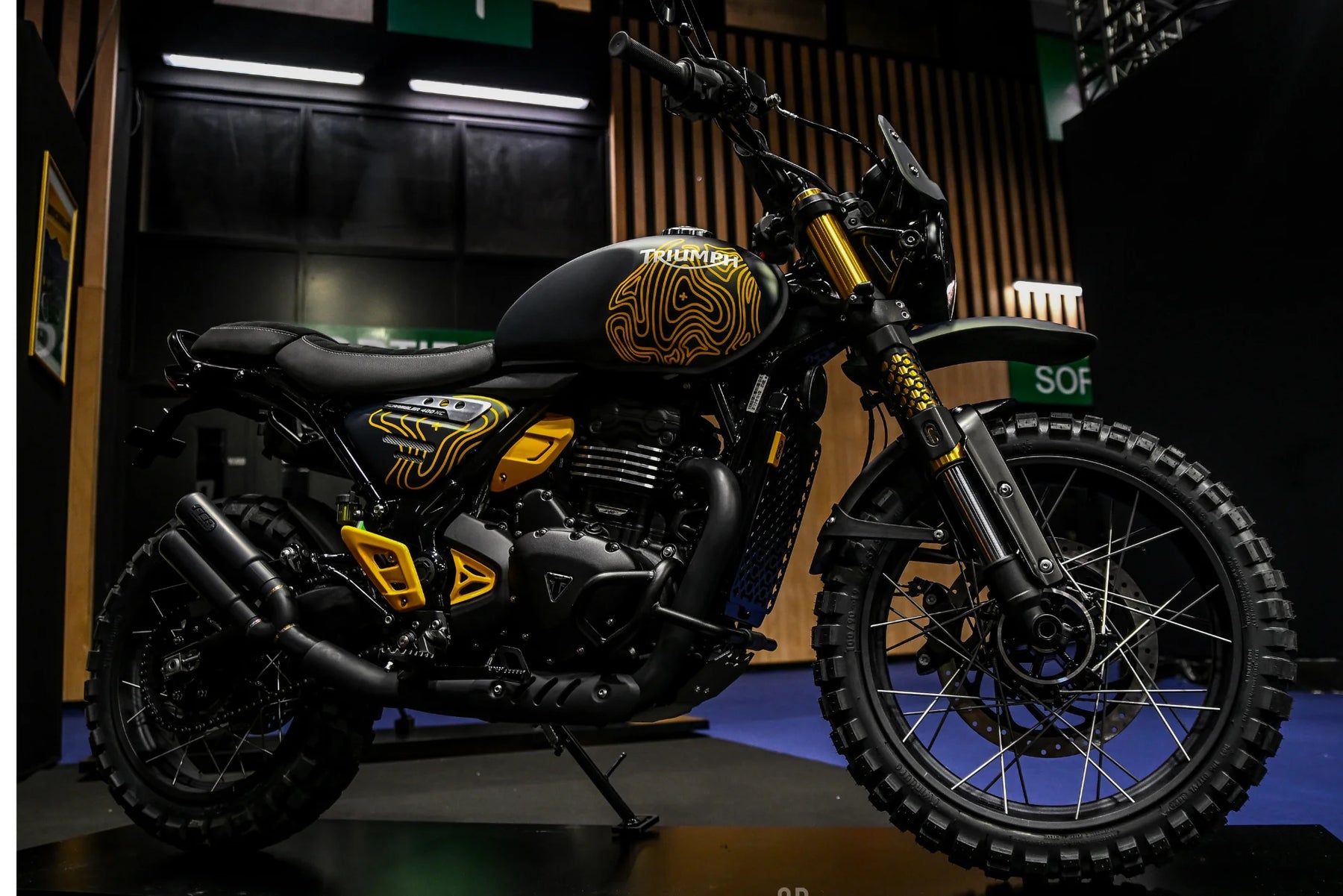 Sabot Moteur | Triumph 400 - photo 1