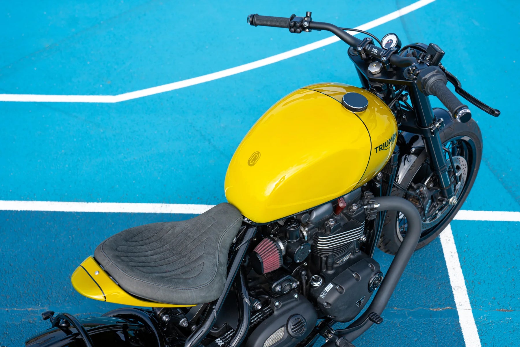 Le Billet Fuel Cap | Triumph Modern Classic - photo 2 en situation