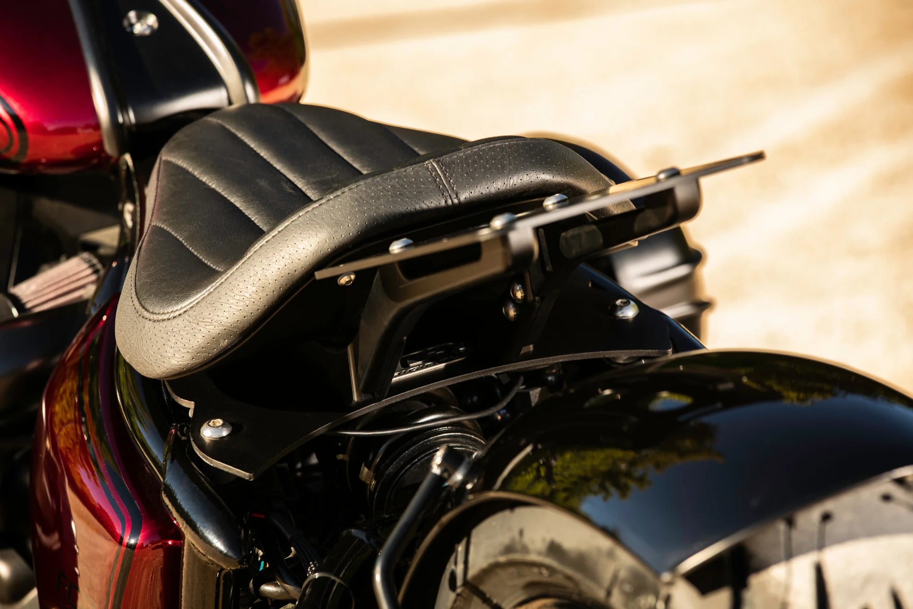 Selle Bobber avec Porte-Bagages | BMW R18 - photo 3 en situation