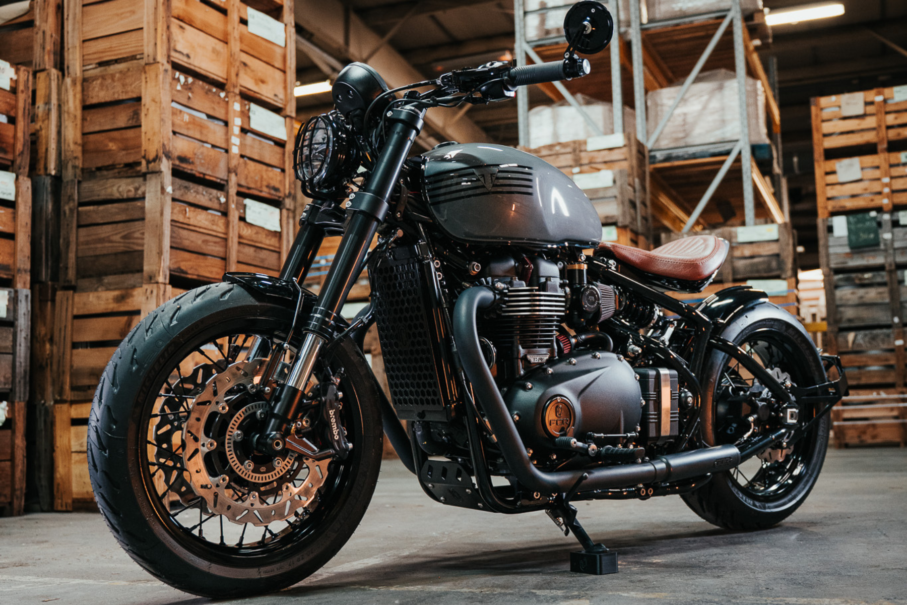 Headlight Grill | Triumph Bobber - photo 2