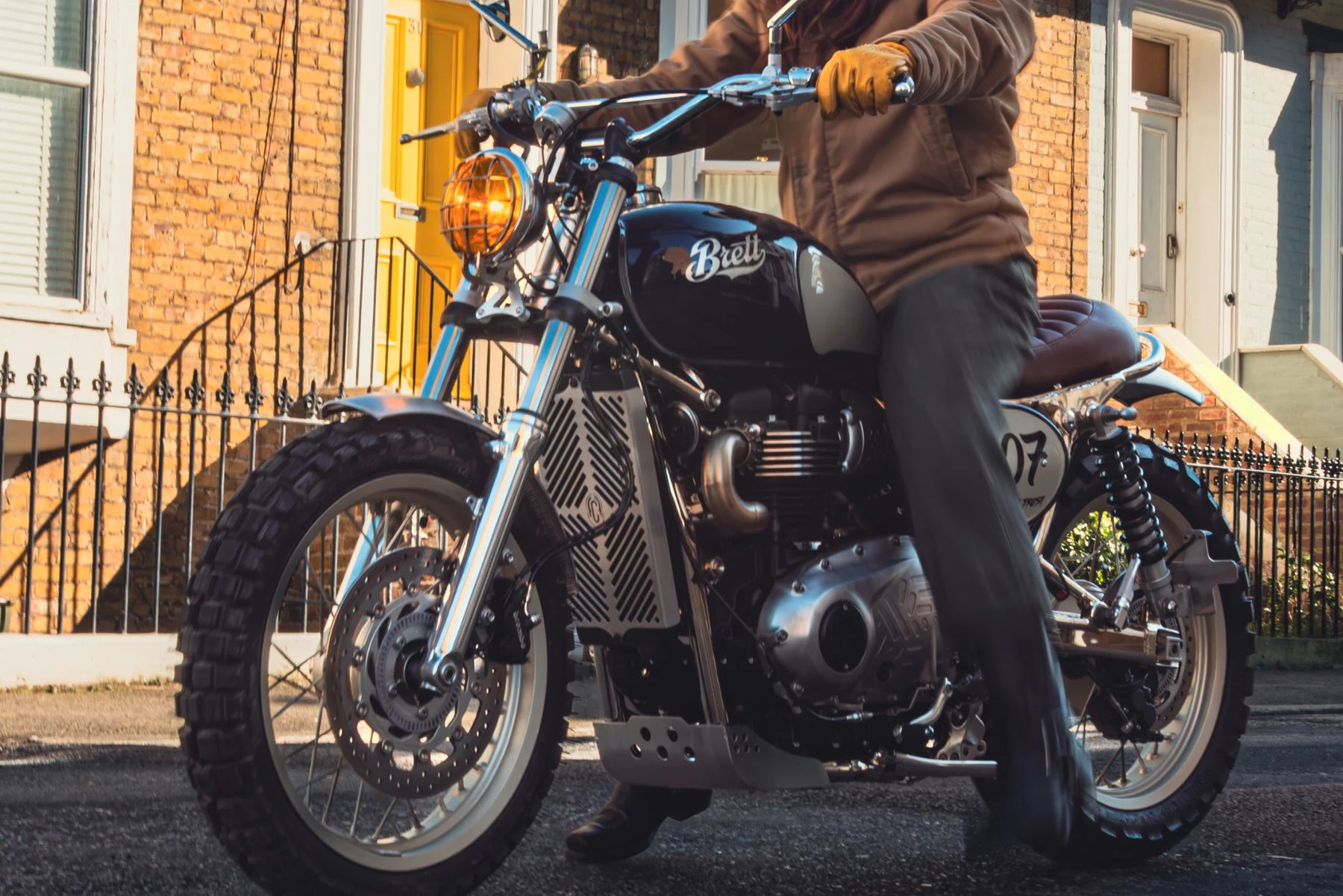 BATES Scheinwerfergitter | Triumph Modern Classic - photo 1 en situation