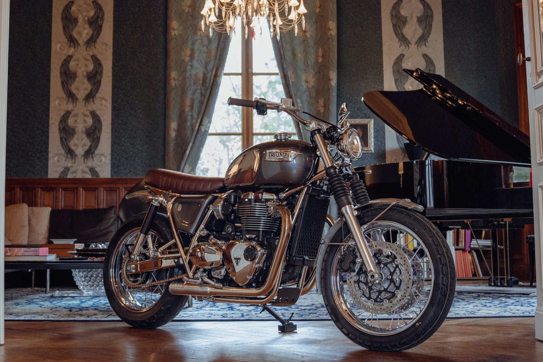 Sump Guard | Triumph Modern Classic - photo 2 en situation