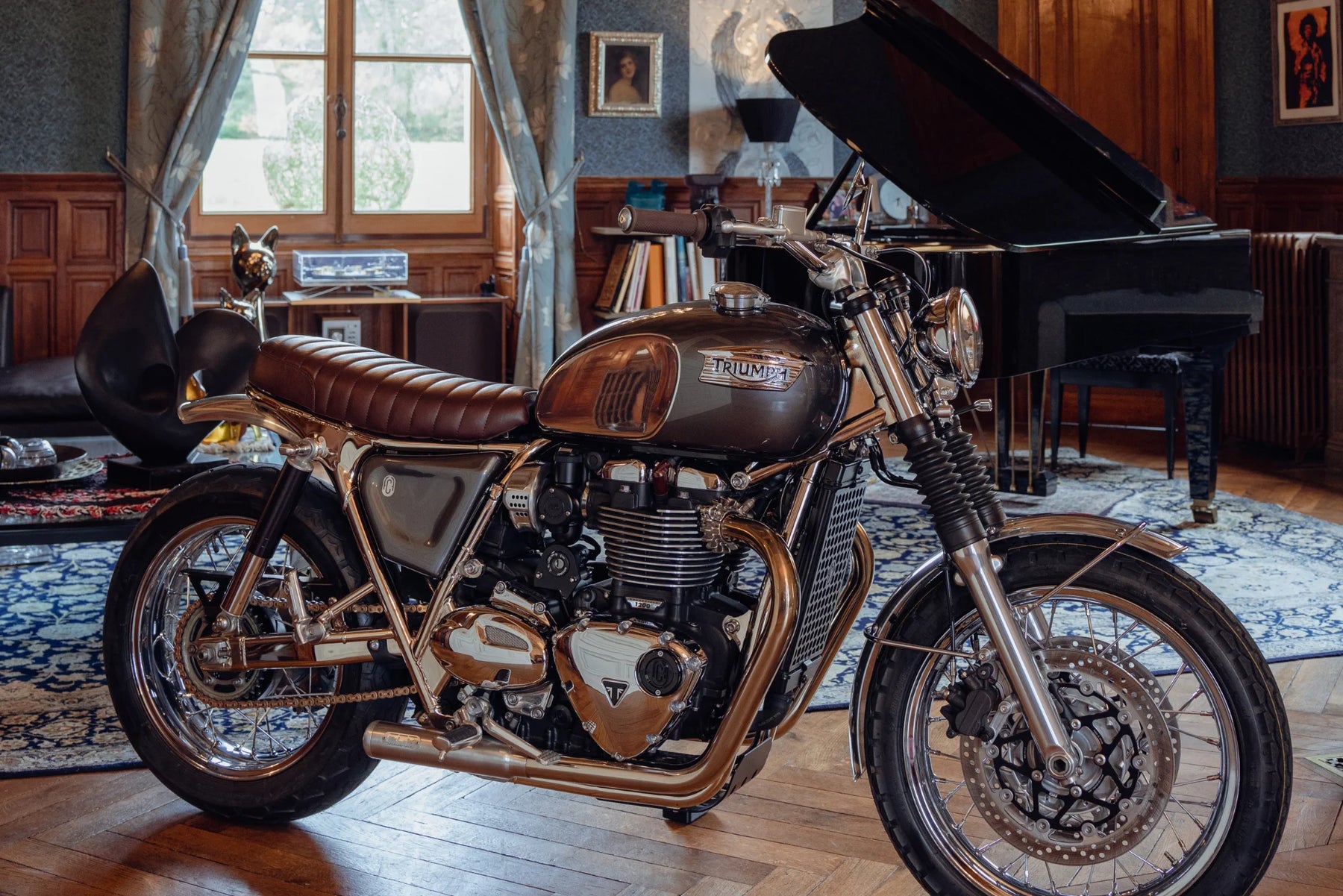 Side Covers | Triumph Modern Classic - photo 3 en situation