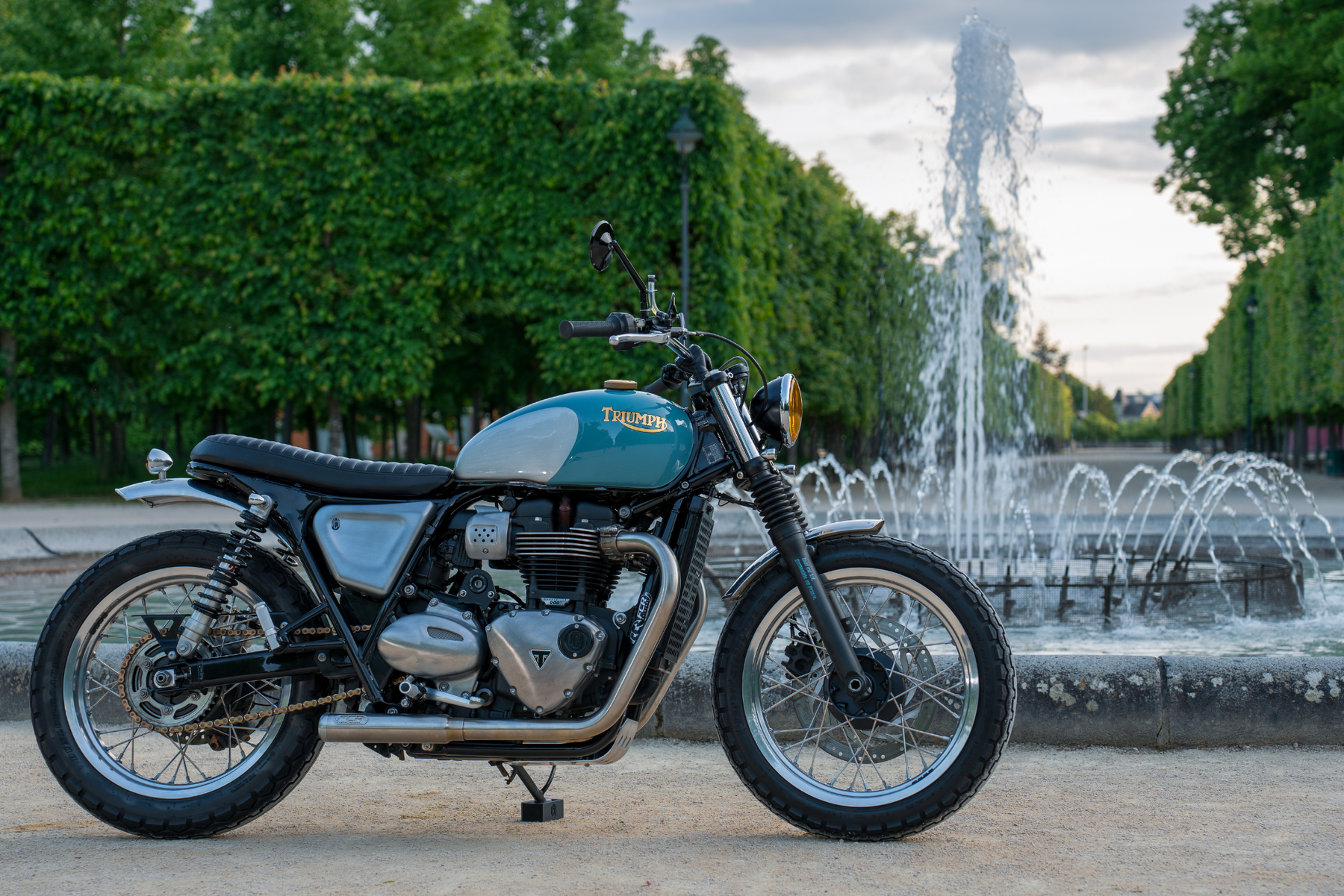 Front Mudguard | Triumph Modern Classic - photo 1 en situation