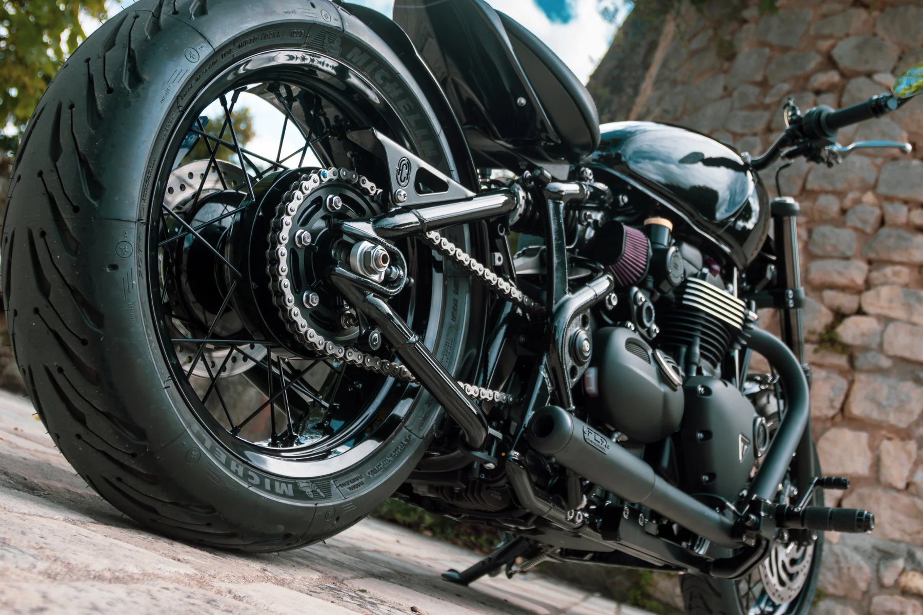 Chain Guard | Triumph Bobber - photo 1 en situation