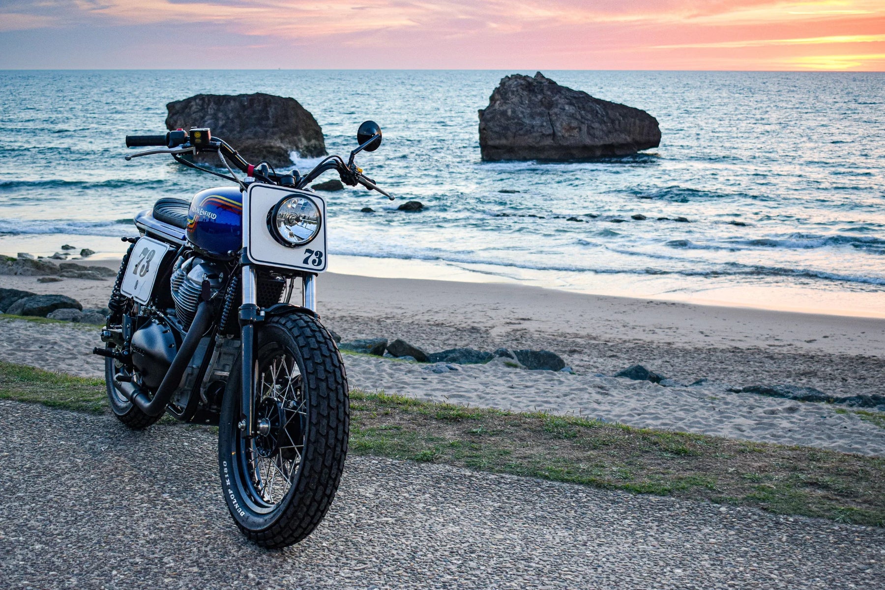 Chain Guard | Royal Enfield 650 - photo 3 en situation