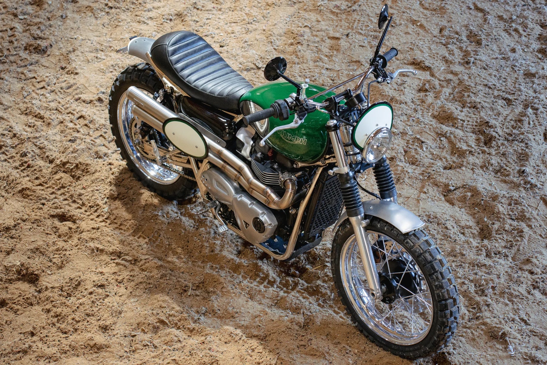Kit ressorts de fourche Hyperpro | Triumph Street Twin 900 - photo 2 en situation