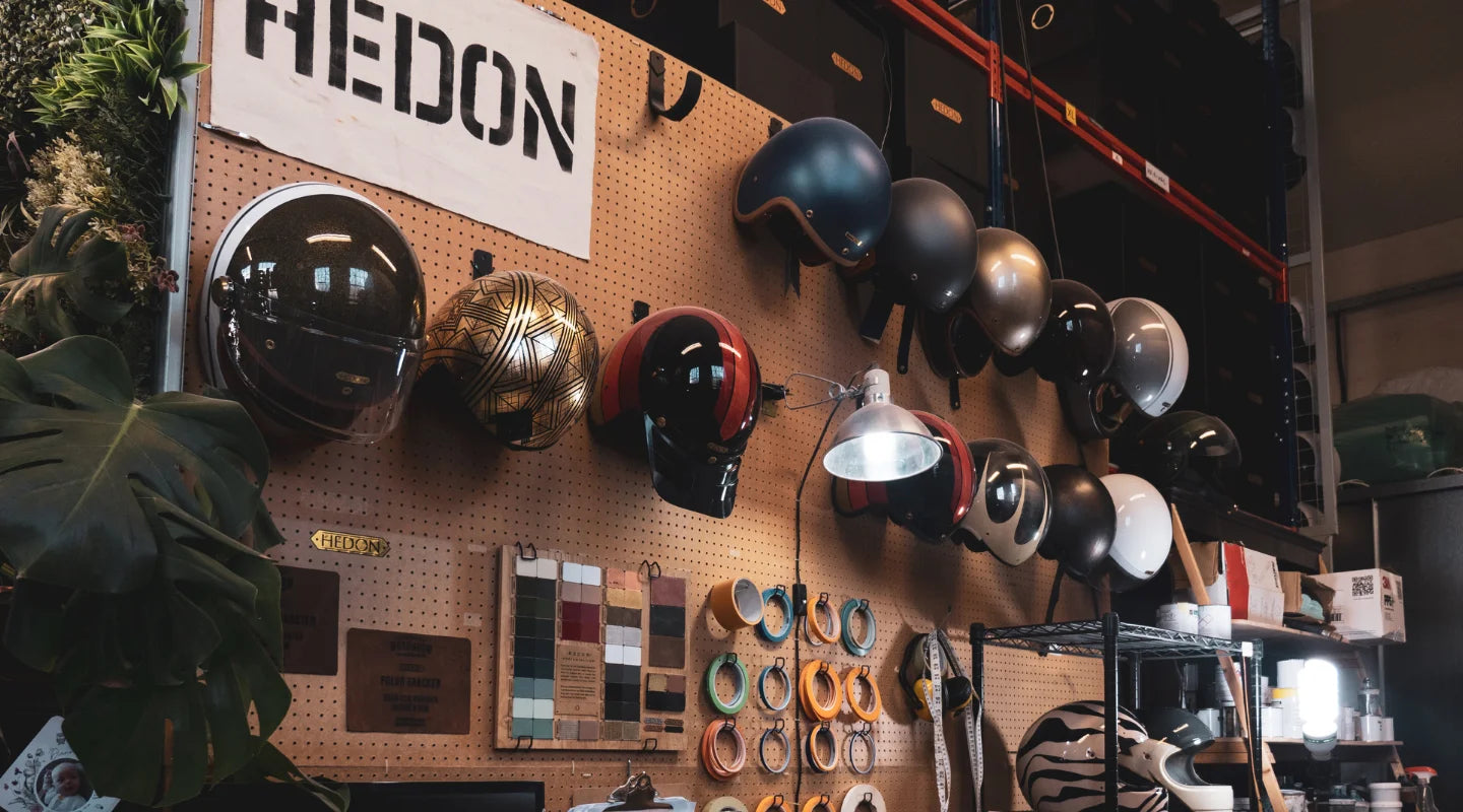 Shooting FCR x Hedon - lifestyle moto