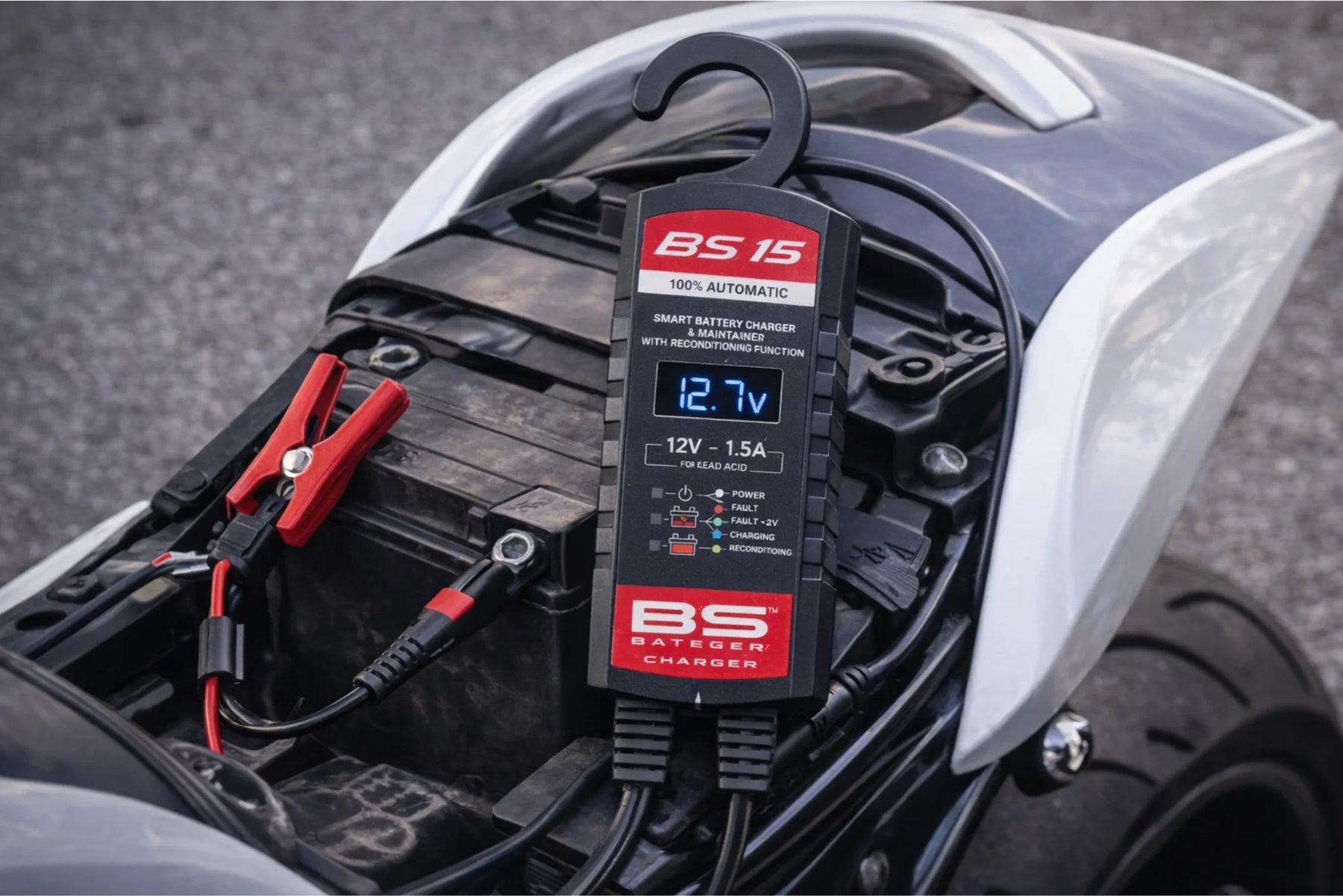 Chargeur de Batterie Intelligent BS15 | 12V - photo 1