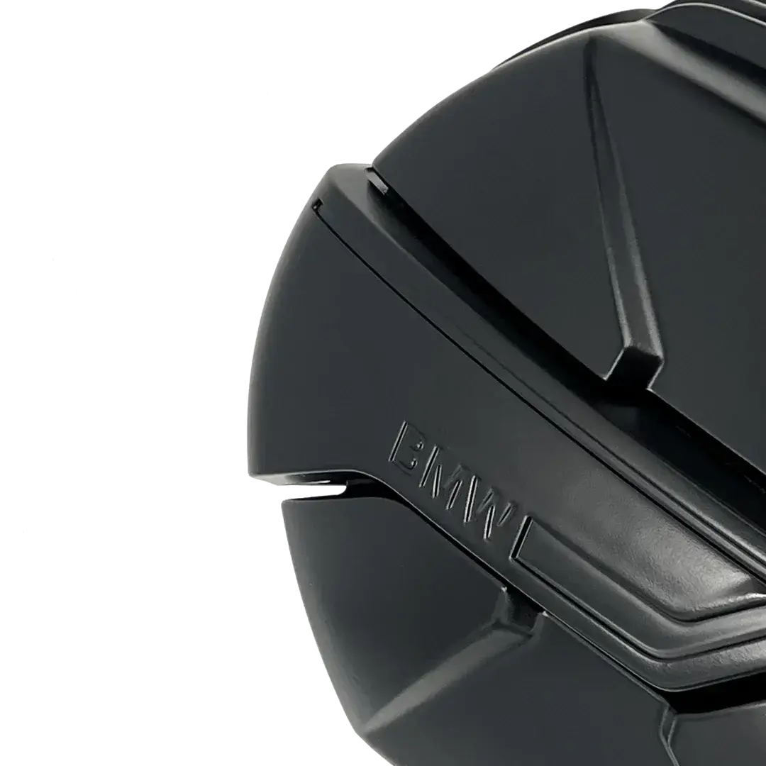Logo BMW intégré sur cache culbuteur noir R nineT 2020+ – couvre-culasse origine constructeur