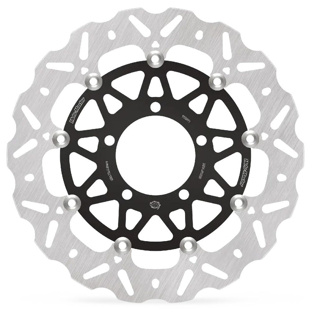 Disque de frein avant flottant 310 mm avec frette centrale en aluminium pour Triumph Modern Classic et Sport