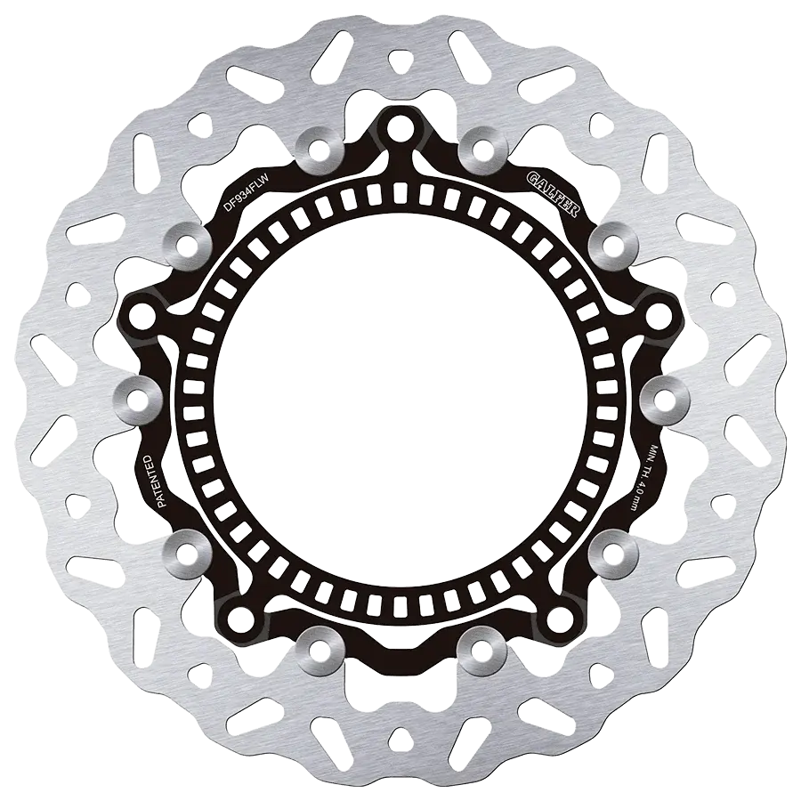 Disque de frein avant flottant Galfer Wave inox Triumph Trident 660 FCR Accessoires