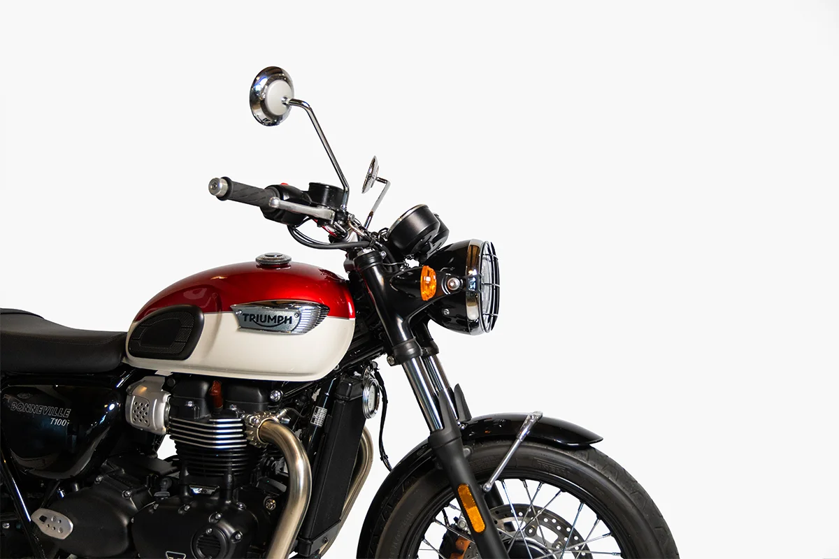 Headlight Grill | Triumph Bonneville T100 &amp; T120 - photo 1 in context