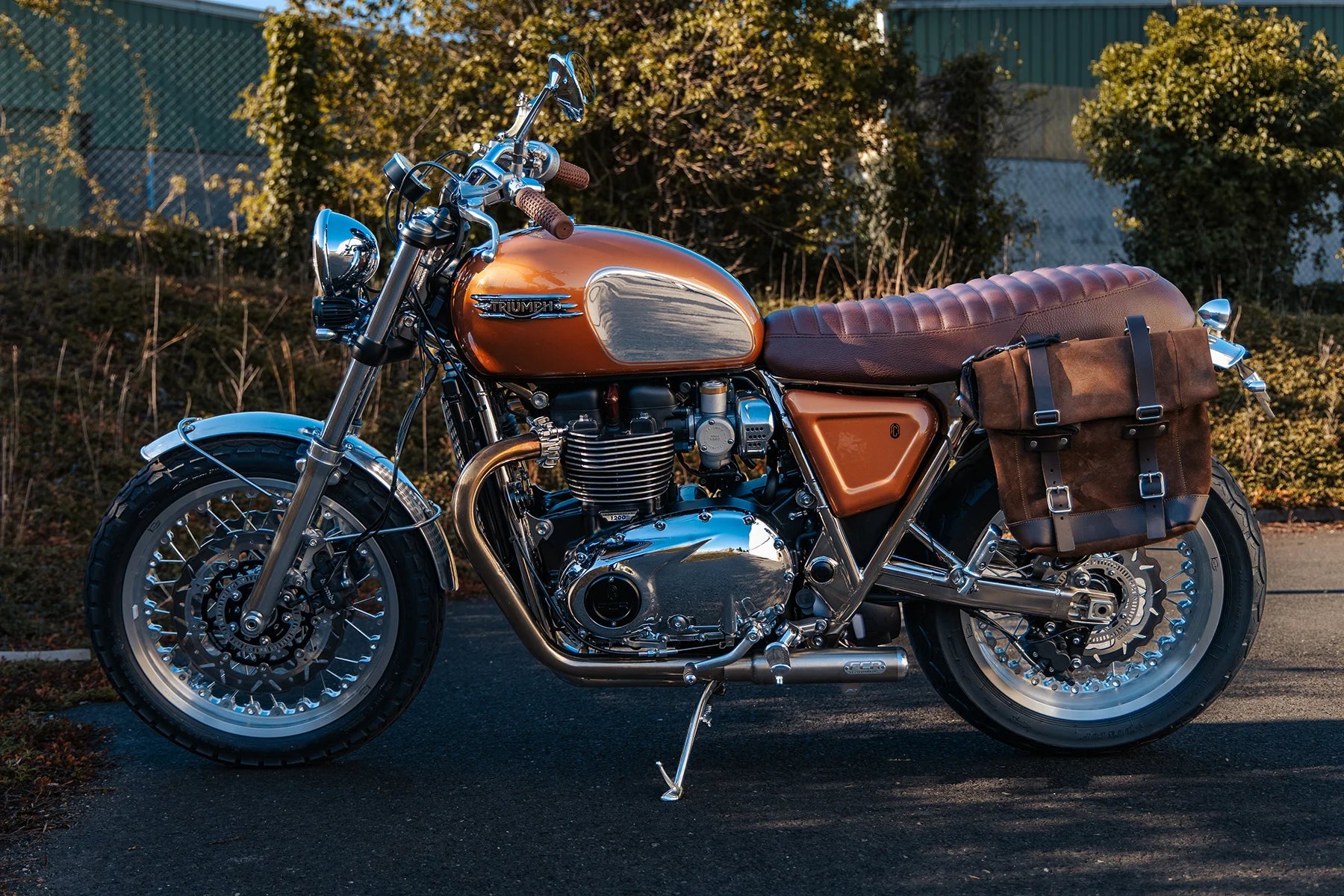Kineo Speichenräder | Triumph Bonneville T120 - photo 1 en situation