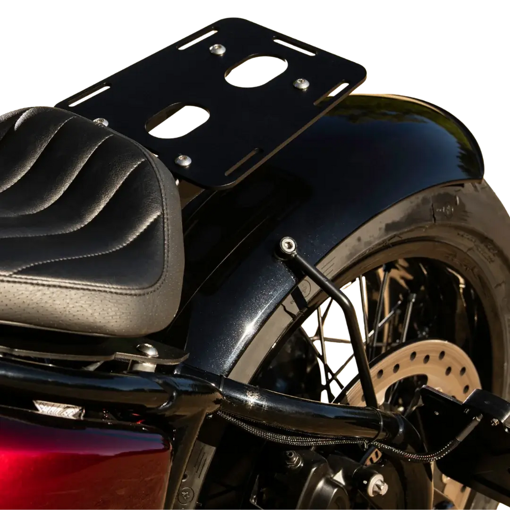 Garde-boue arriere monte sur BMW R18 vue arriere FCR Original