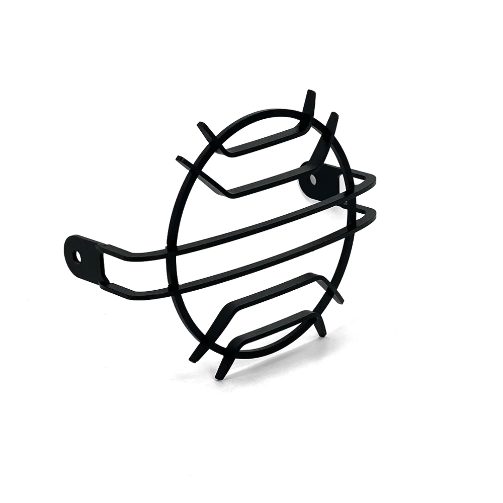 Grille de Phare Triumph Scrambler 1200 FCR Original - vue trois quarts haut style scrambler authentique baroudeur