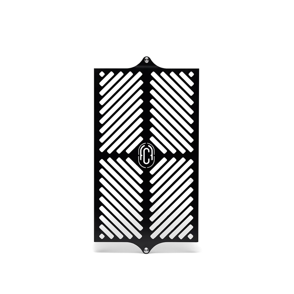 Grille radiateur Triumph Modern Classic Shield FCR Original protection aluminium noire design off-road
