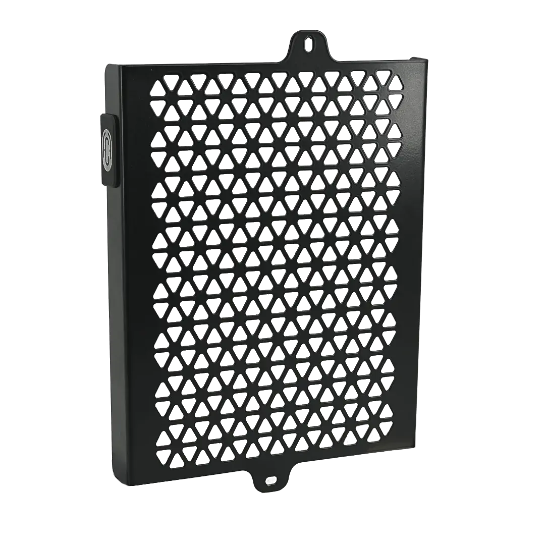 Grille de radiateur FCR Original aluminium noir face avant Triumph 400