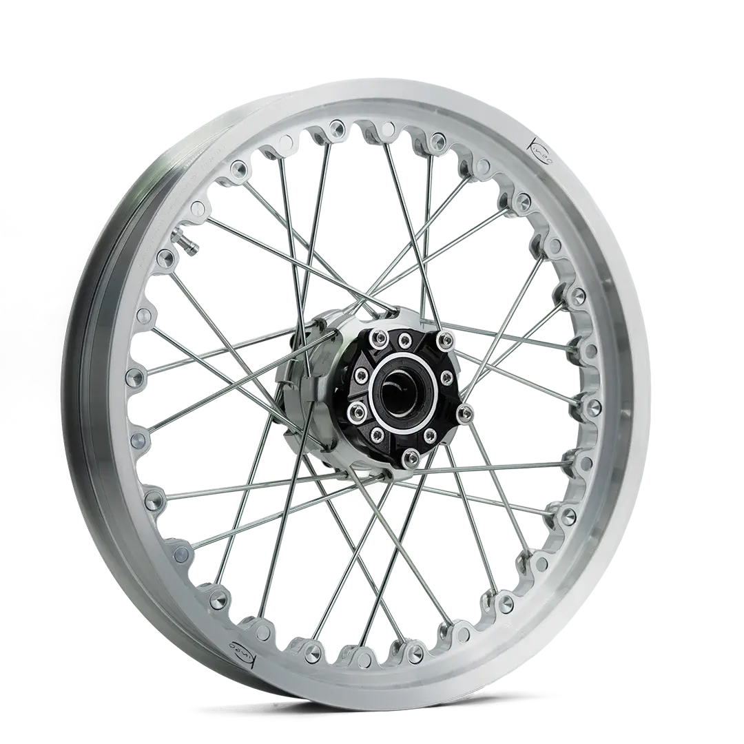 Jante avant Kineo a rayons brossee trois quarts Triumph Bonneville T120 FCR Accessoires