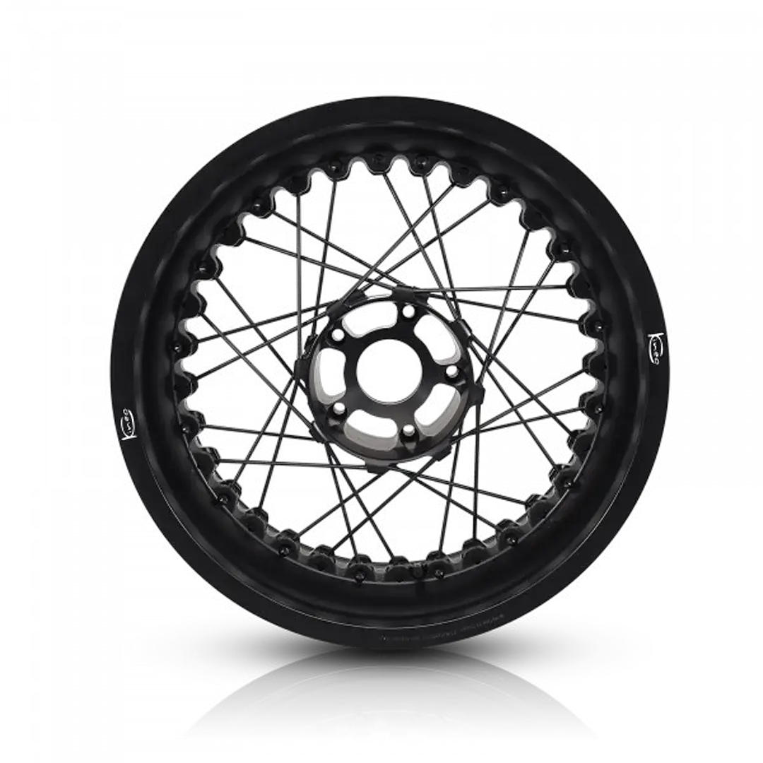 Jante Kineo a rayons noire face avant Triumph Bonneville T120 FCR Accessoires