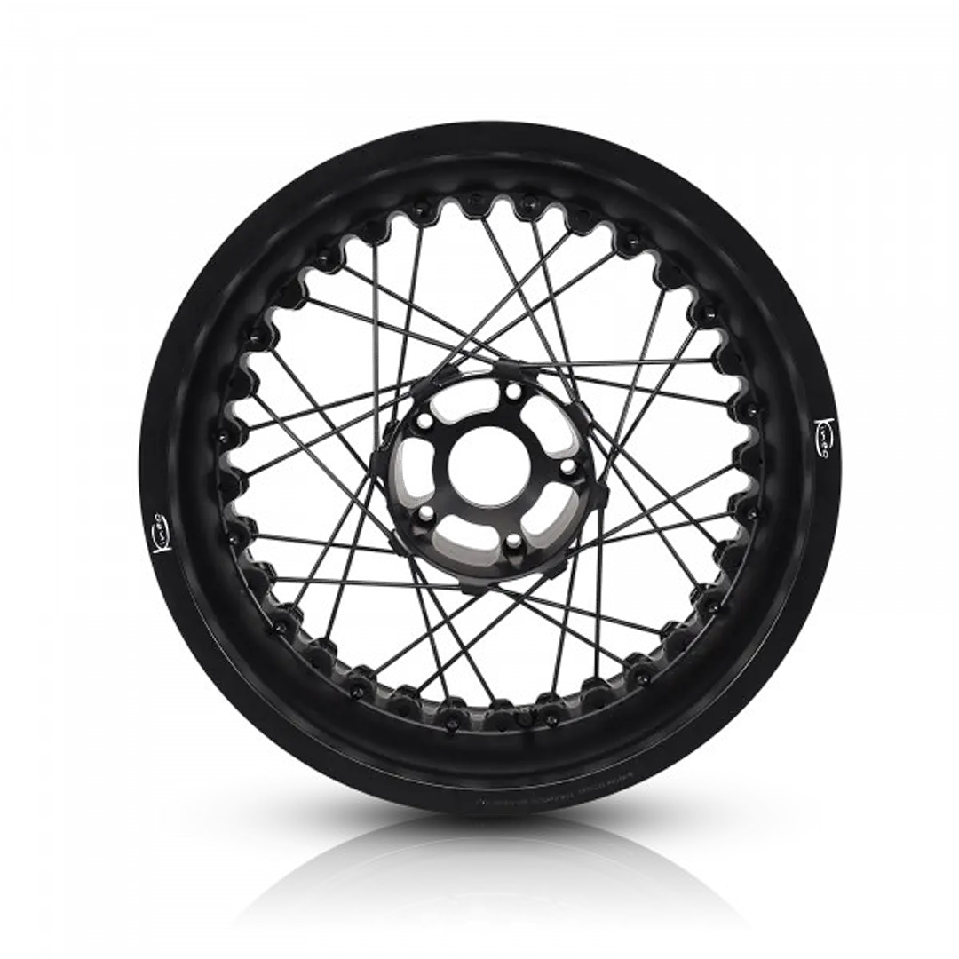 Jante Kineo a rayons noire face avant Triumph Bonneville T120 FCR Accessoires
