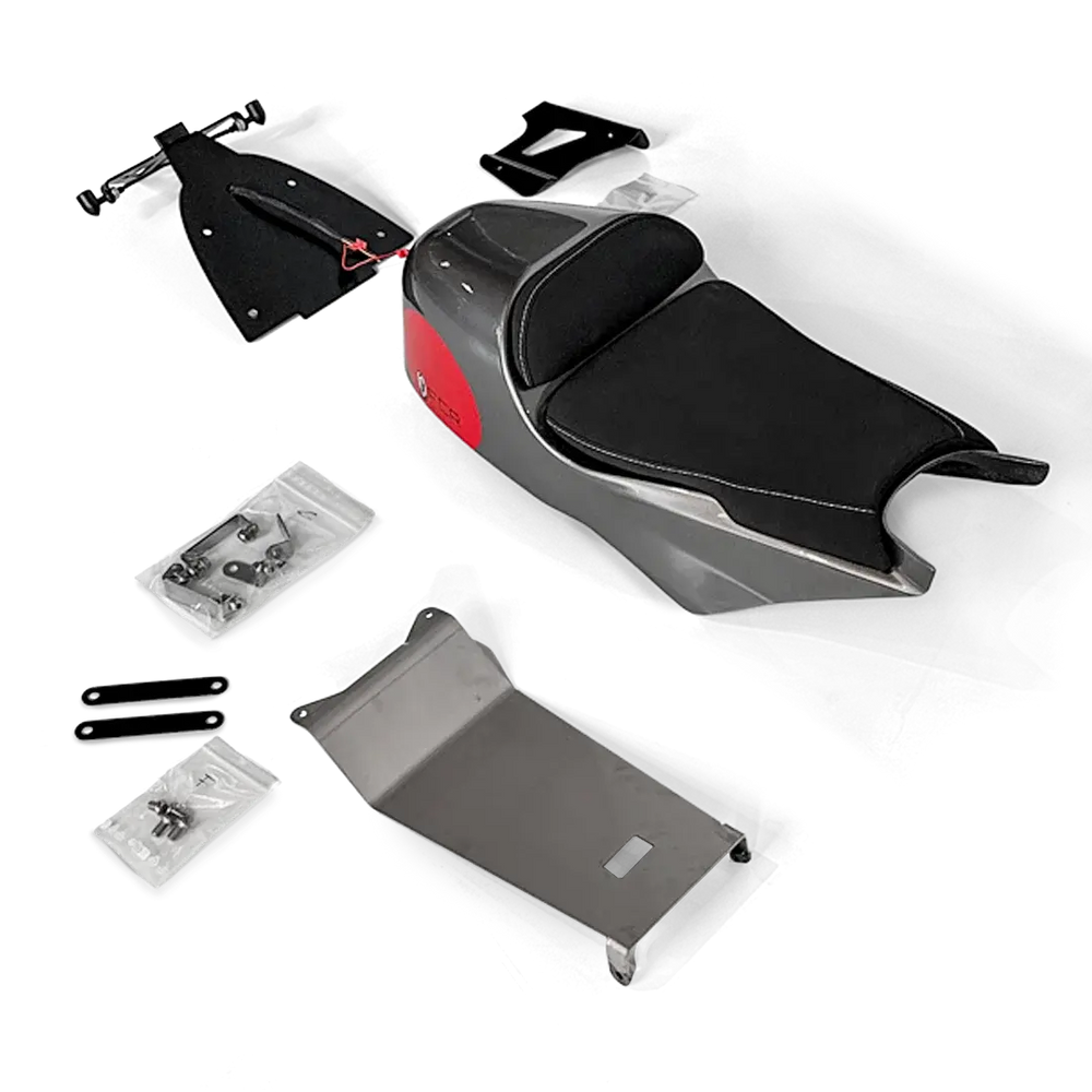 Kit esthétique arrière pour Trident 660  développé par FCR Accessoires