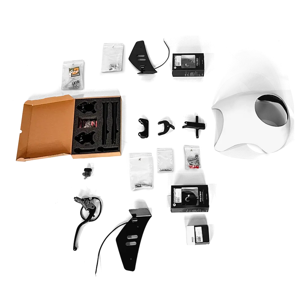 Kit Trident RS Avant FCR Accessoires version brute – éléments prêts à peindre pour transformation Café Racer Triumph Trident 660